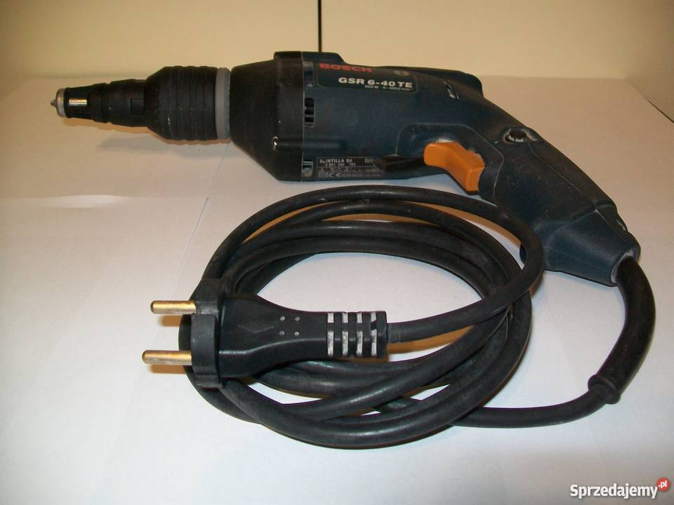 Bosch GSR 640 TE wkrętarka sieciowa do płyt gk