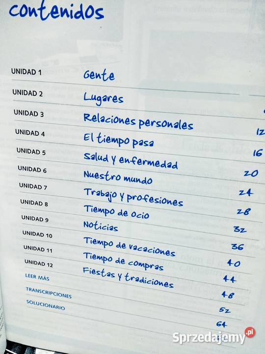 Espanol en marcha 3 używane ćwicz kursy językowe mazowieckie Warszawa