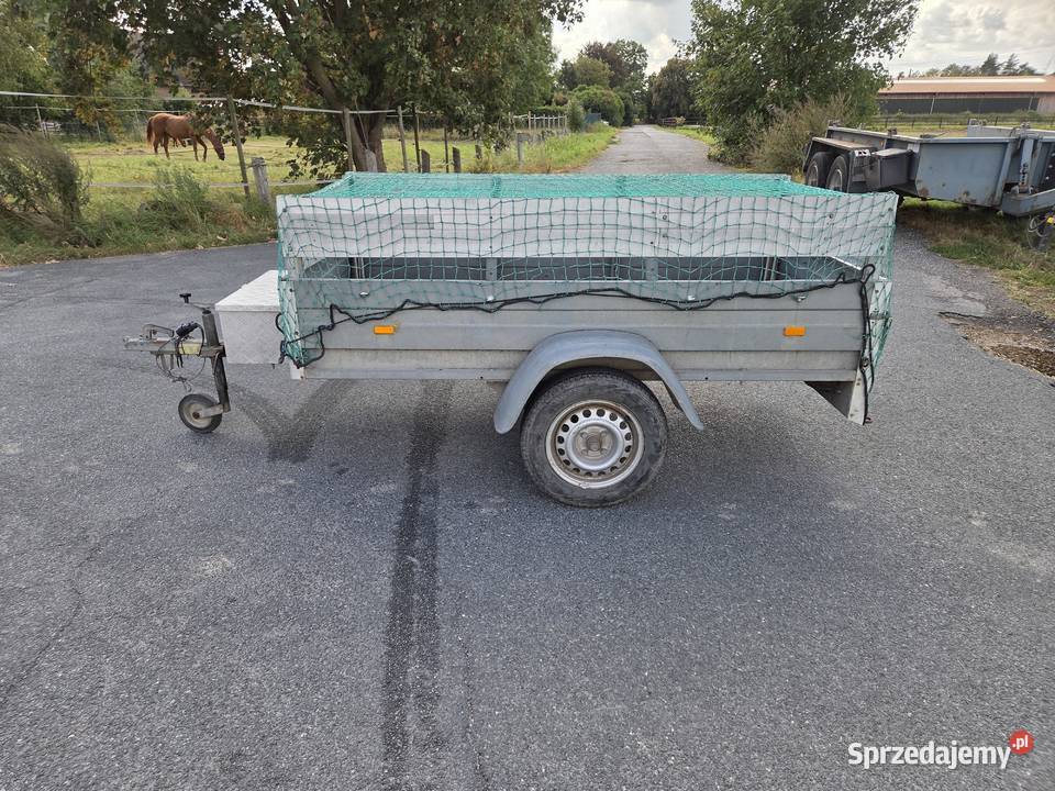 Przyczepka samochodowa Heinemann 750 burtowe Chojnice sprzedam