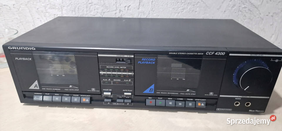Magnetofon Stereo Cassette Deck Grundig CCF4300 Międzychód