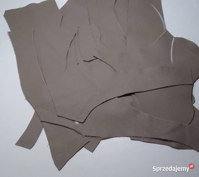 Skóra Licowa Włoska Czerwony Cienka Odcień Beżu pomorskie Gdańsk sprzedam