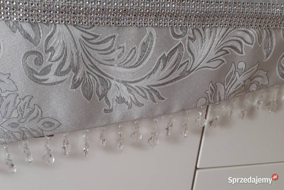 Firana panel z koralami Mława