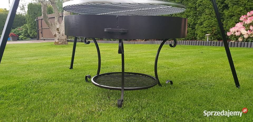 GRILL Trójnóg 200 ruszt palenisko 80 Piaseczno
