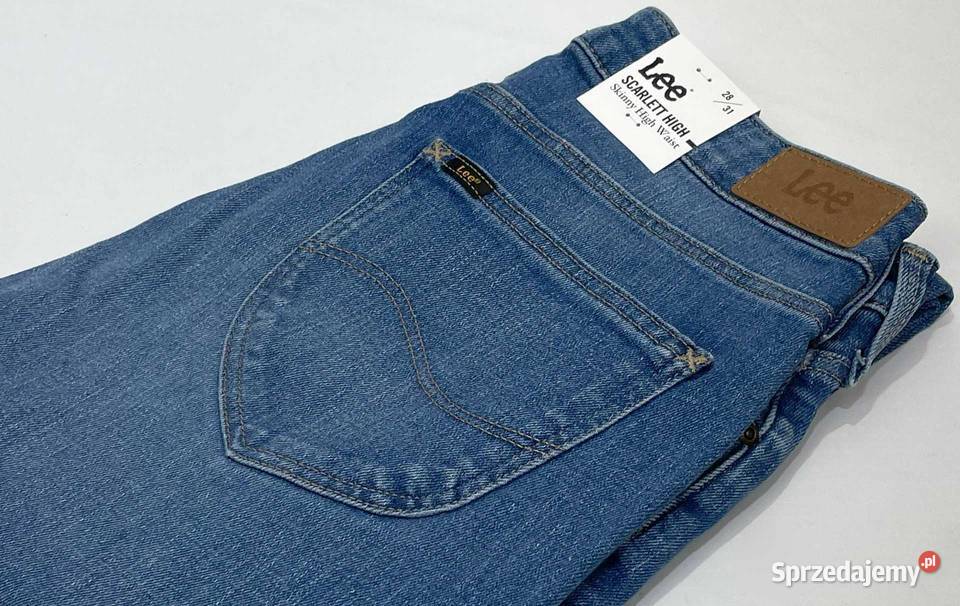 Spodnie damskie Lee Scarlett High Jaded W27 L31 Warszawa
