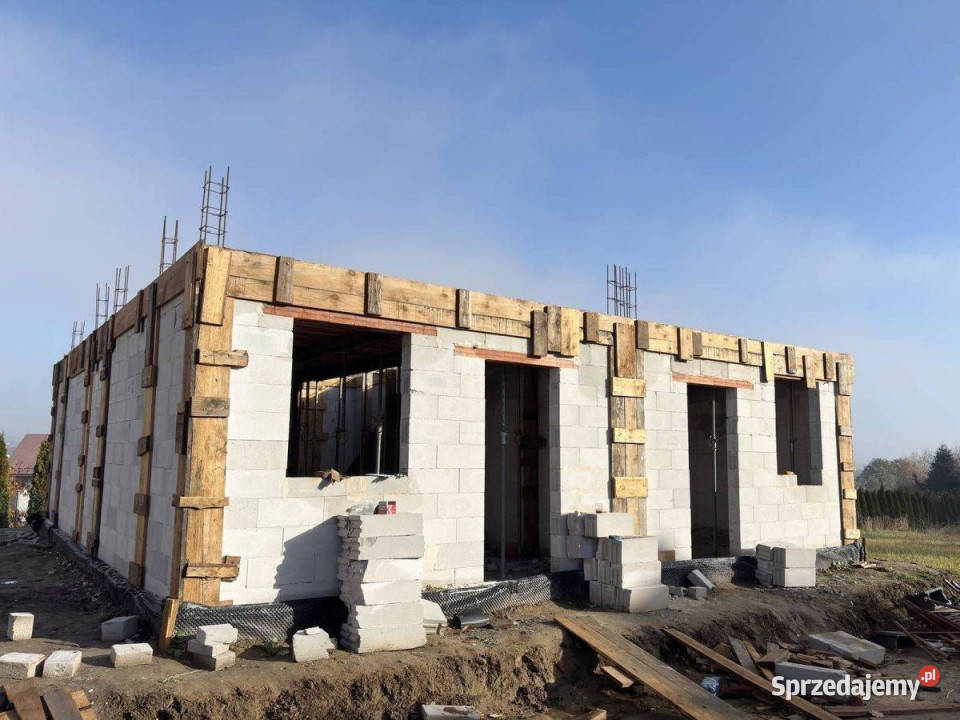 Dojazdów stan surowy zamkniety beton komórkowy małopolskie