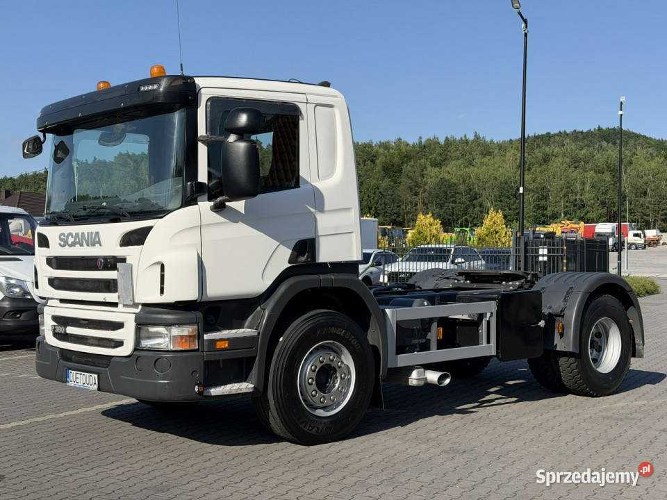 Scania P 360 EURO 5 4x2 Niska Kabina Hydraulika komputer pokładowy Widełki