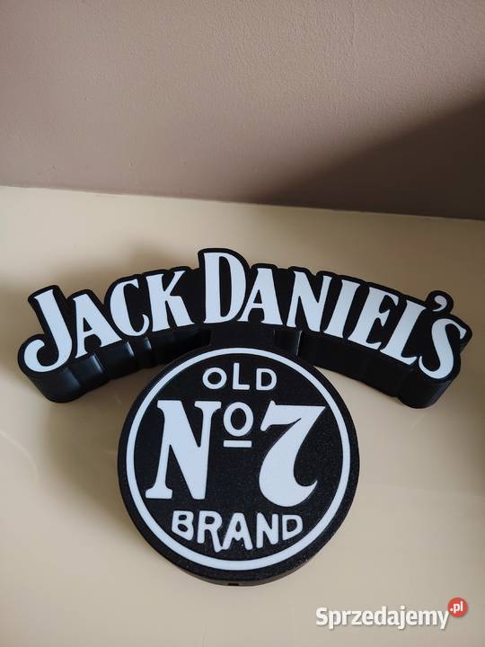 Wyjątkowa Lampka Napis Jack Daniels Old No 7 Pozostałe Rzeszów