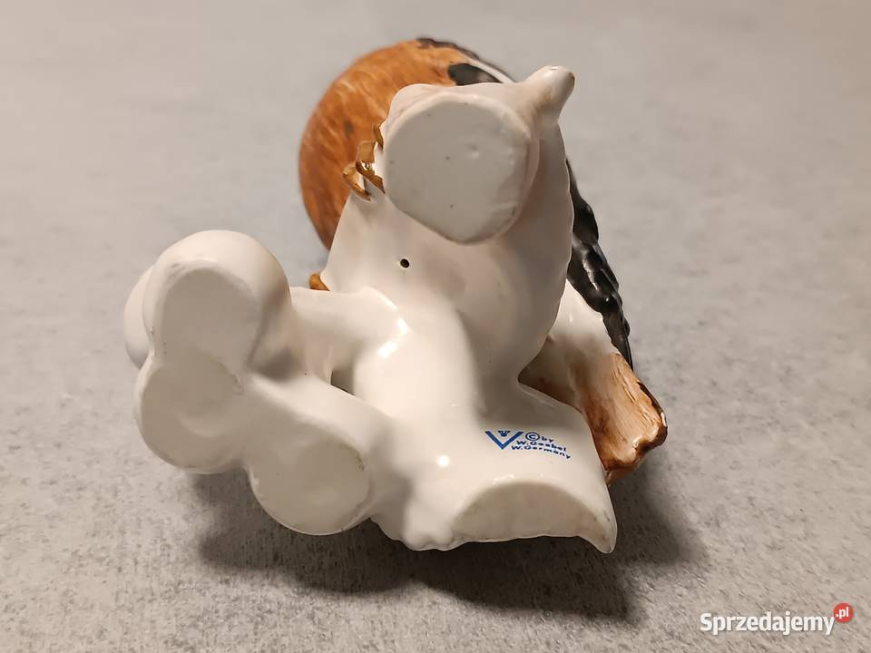 GOEBEL Ptak Grubodziób Hawfinch Kolekcjonerska Porcelana i szkło Gdańsk