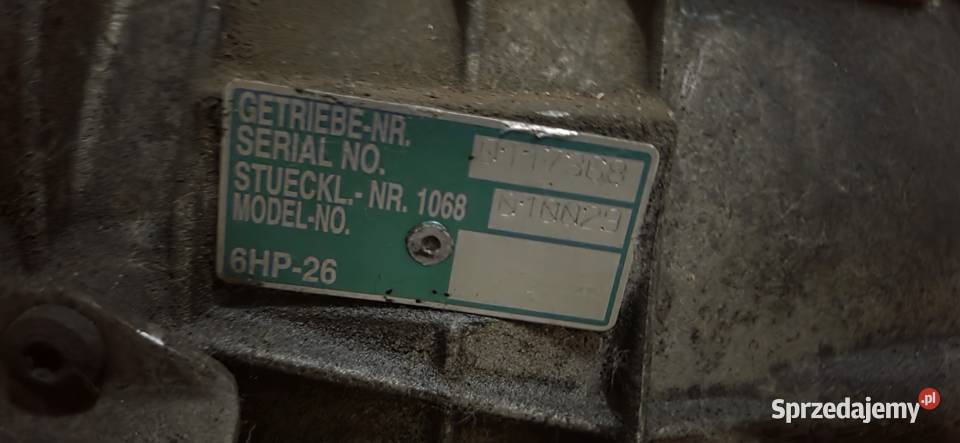 Skrzynia 6hp26 BMW m57 e65