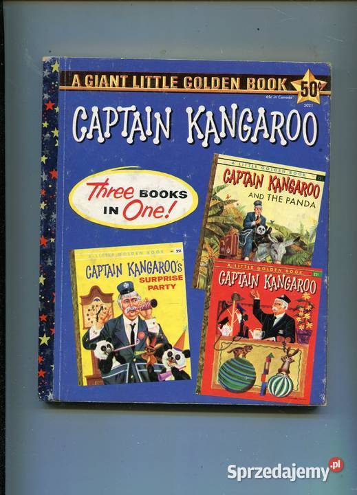 A Giant Little Golden Book Capitan Kangaroo zachodniopomorskie Szczecin sprzedam