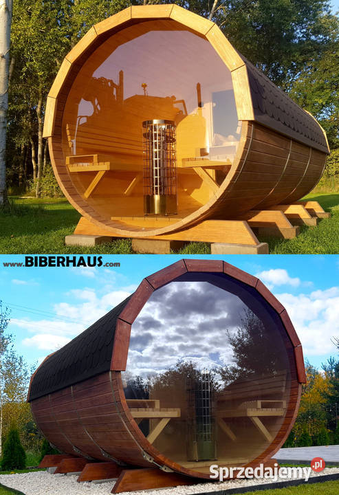 SAUNA Ogrodowa 400 OKNO 100 PRZEDSIONEK Beczka małopolskie