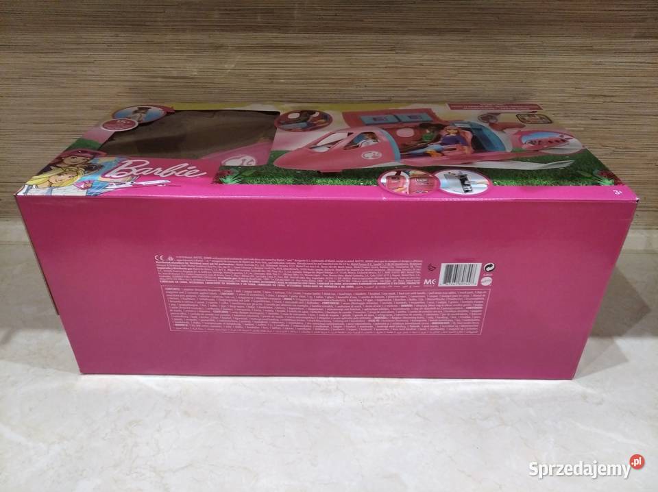 NAJTANIEJ Wymarzony Samolot Barbie Lalka Pilot Zabrze