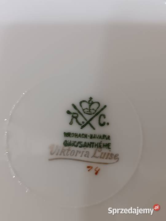Podstawki pod filiżanki Rosenthal Hrysantcheme małopolskie Gorlice