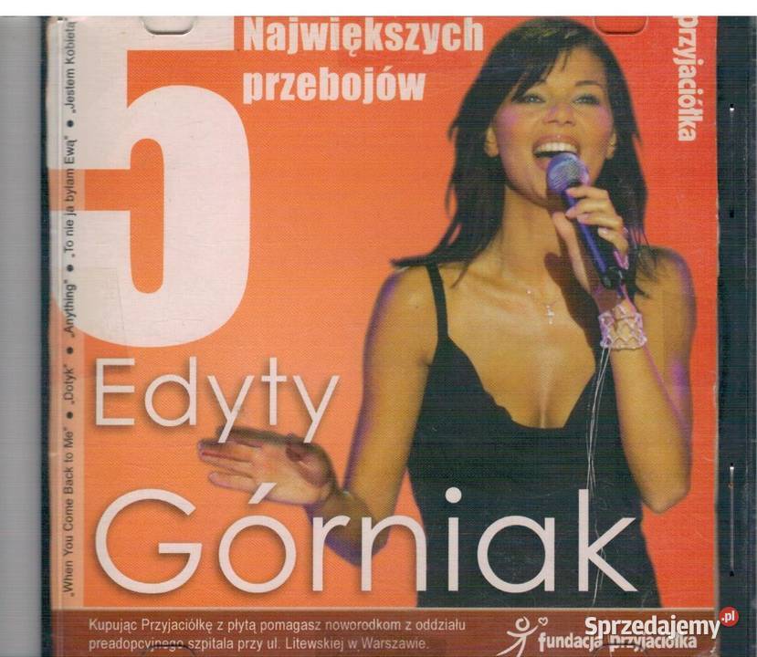 Edyta Górniak 5 największych przebojów 1 płyta Ryczywół