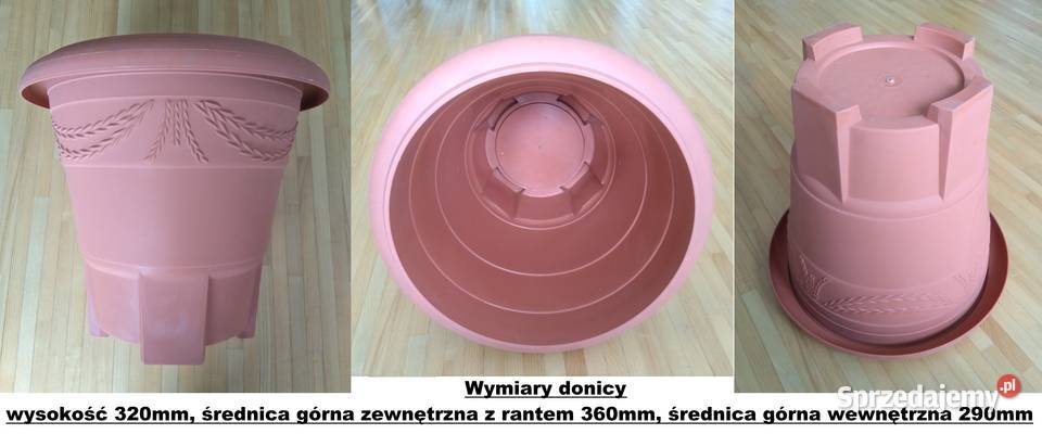Duża donica i skrzynka z podstawką ogrodowa Warszawa