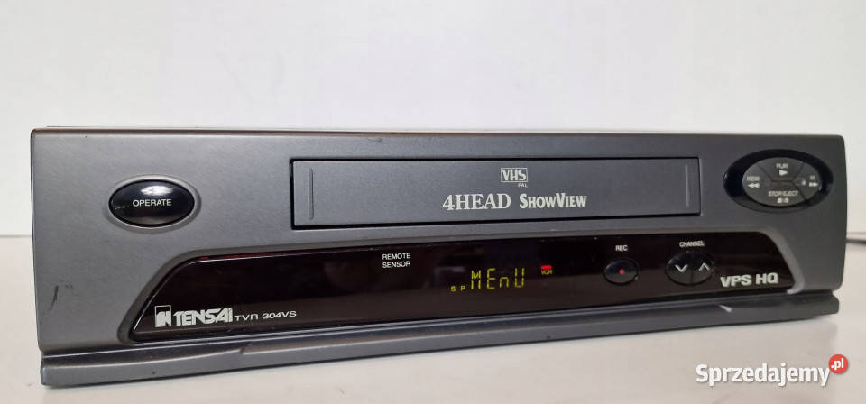 Video magnetowid TENSAI TVR 304 VS TVR304VS VHS Międzychód