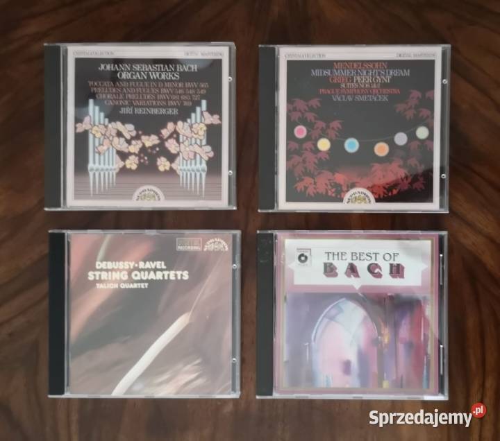 Płyty CD z muzyką klasyczną 4 sztuki śląskie Katowice