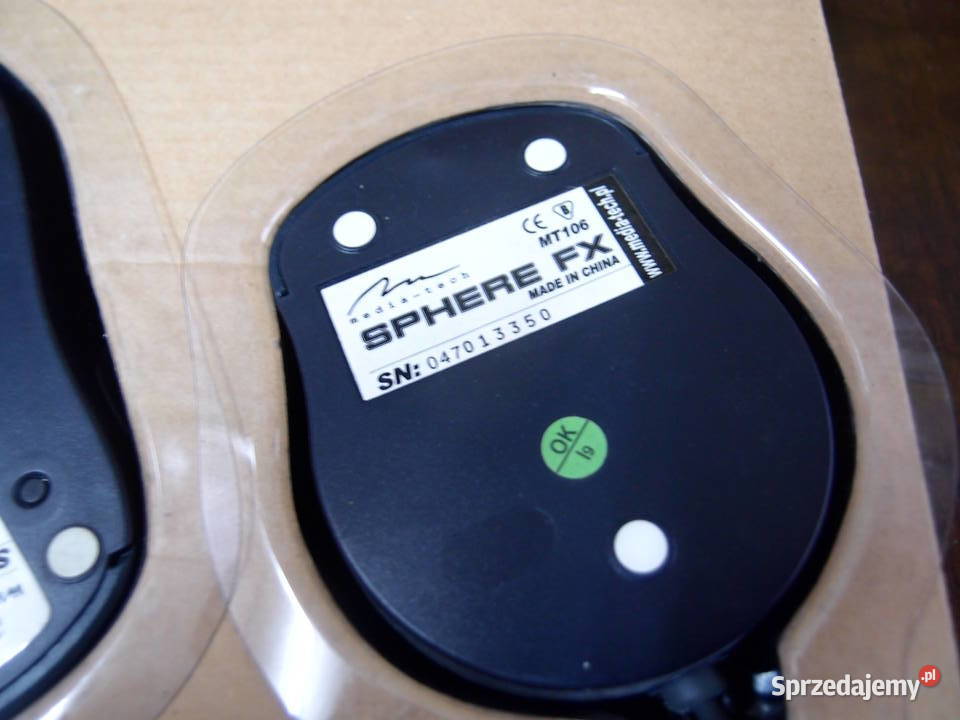 Mysz kulkowa interfejs 2 bezprzewodowa MediaTech Łódź