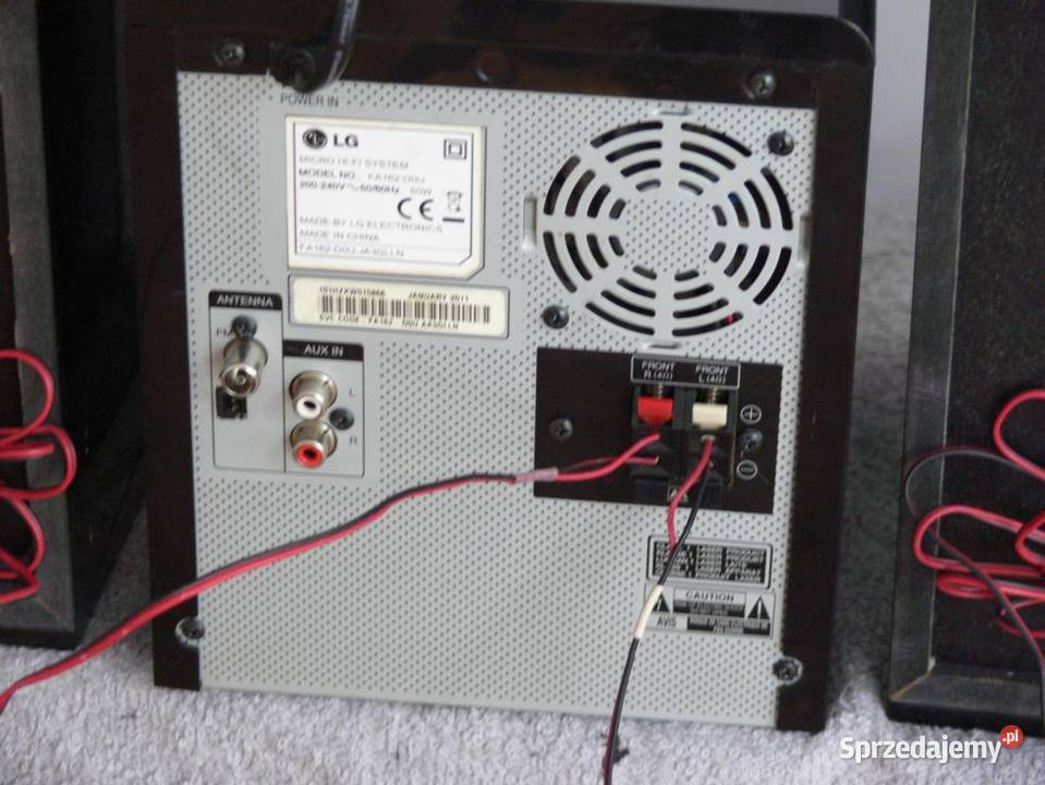 Wieża LG z kol USB mp3 RDS sprawna WYSYŁKA Jasło