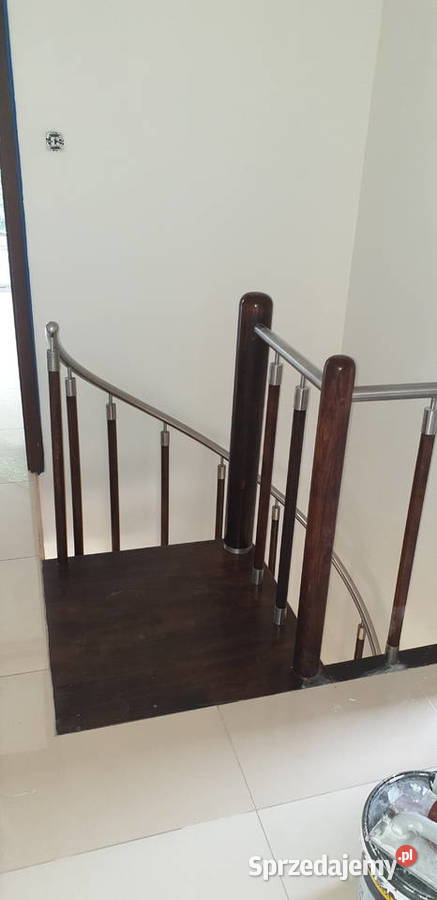 Schody kręcone drewno i metal dębowe zachodniopomorskie