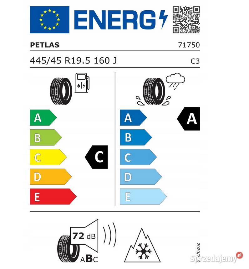 Opona 44545R195 22PR 160J NZ300 Oś Naczepa świętokrzyskie Połaniec