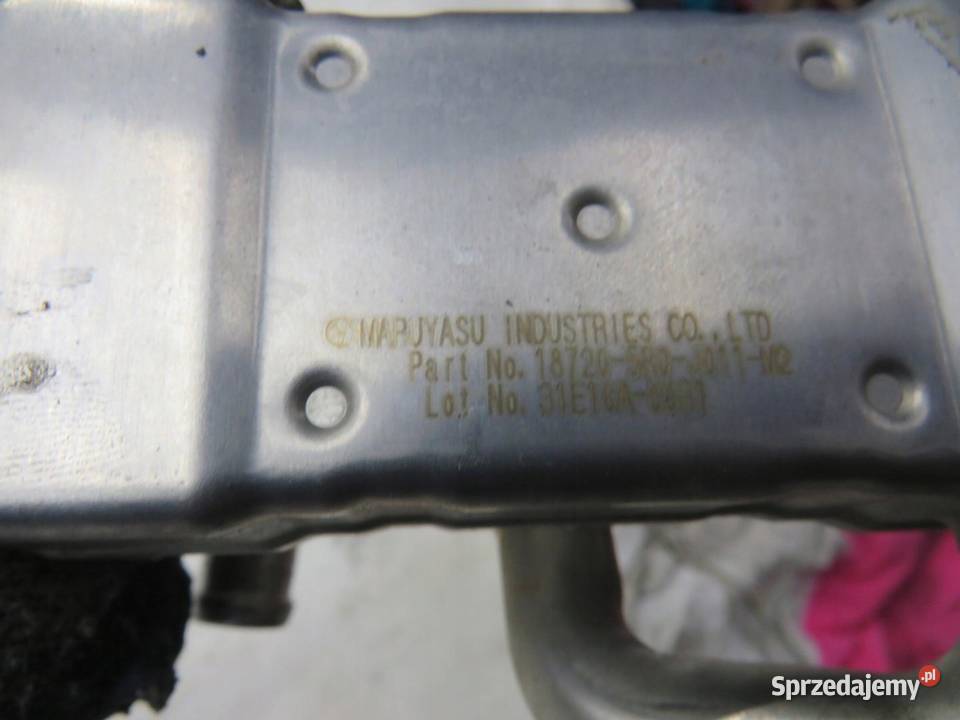 CHŁODNICZKA SPALIN EGR HONDA JAZZ 13 B IV 15