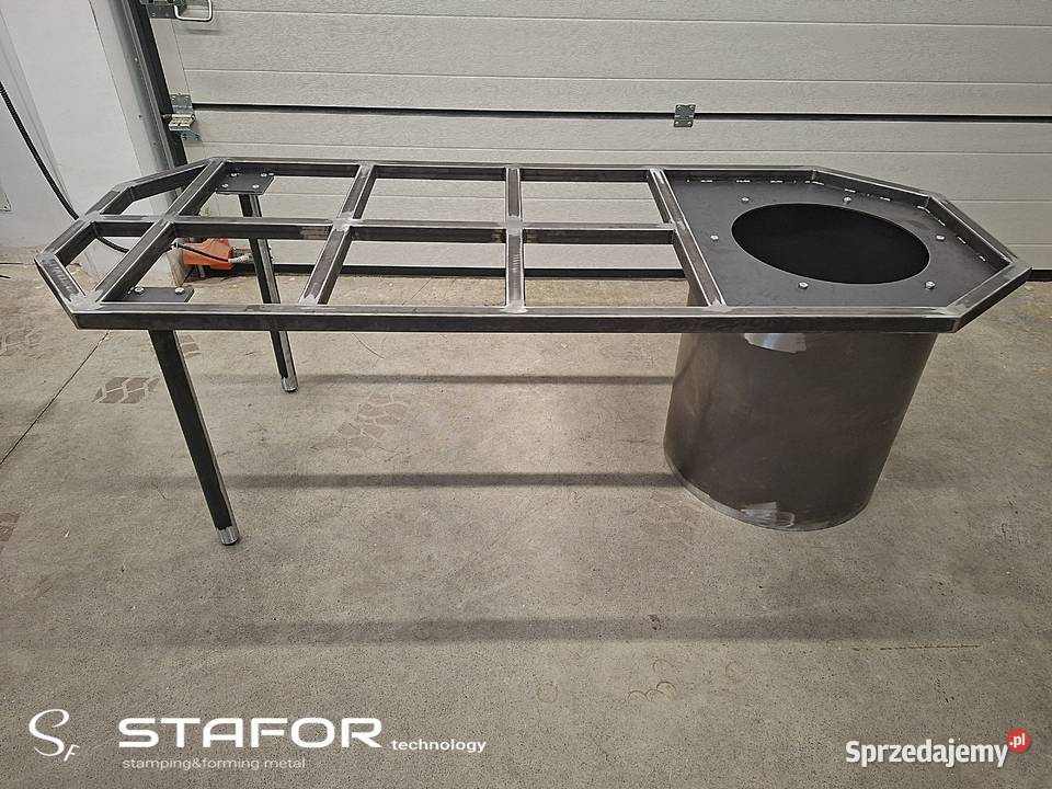 stół walcowy podstawa stołu metalowa Kraków