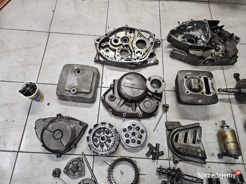 Hyosung XRX 125 silnik części RX 125 kapa sprzedam