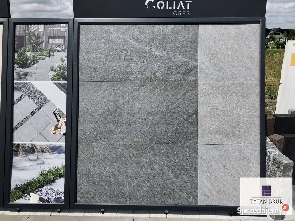 Nowoczesna Płytka Gresowa na Taras Kielce 90x90 Suków