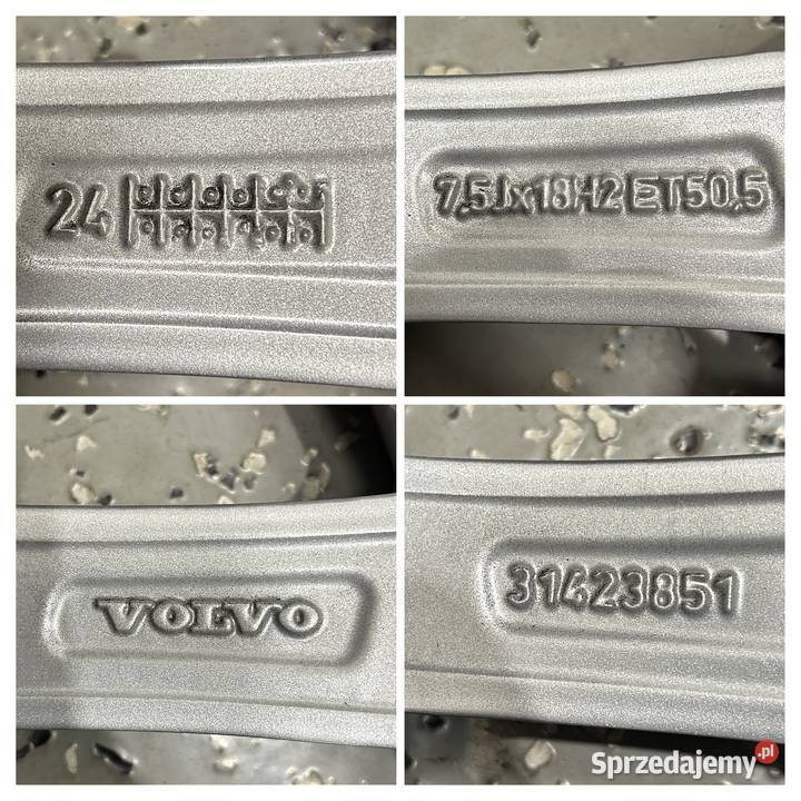 Oryginalne koła zimowe FELGI 18 VOLVO XC60