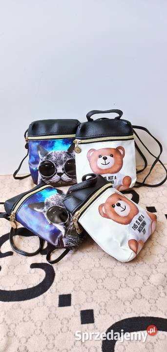 LATOPiękne plecaki damskie MoshinoCzarny mazowieckie Warszawa