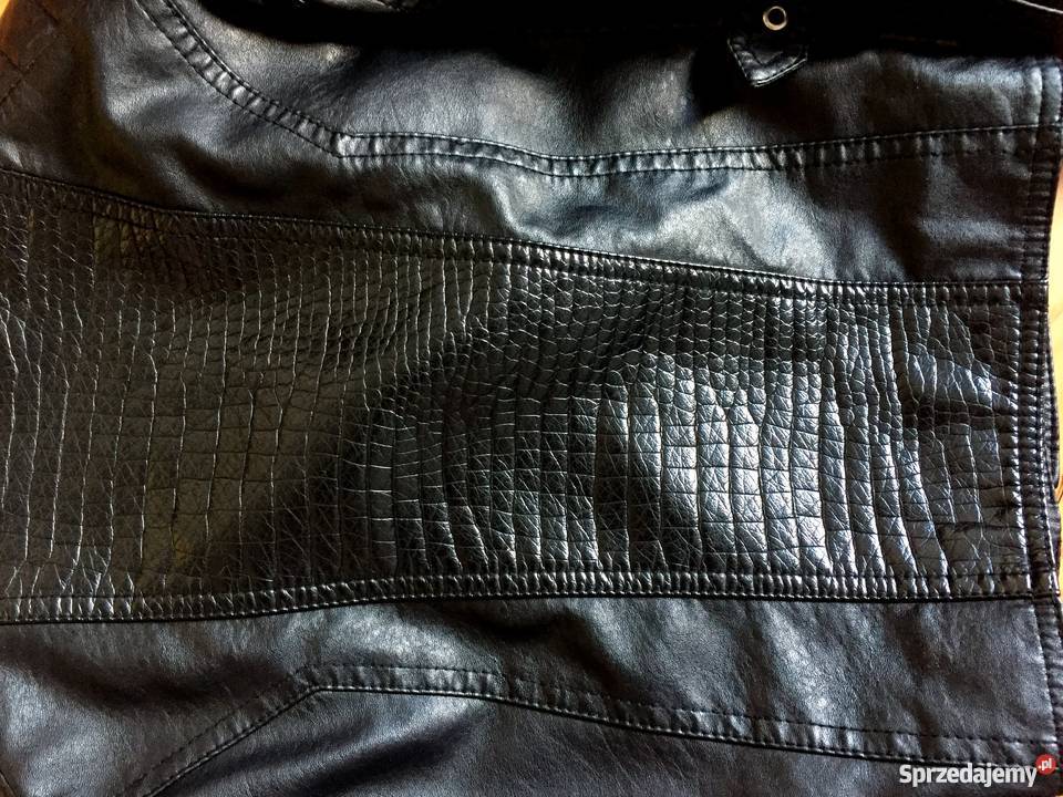 kurtka RIVER ISLAND czarna skóra 38 36 Kraków