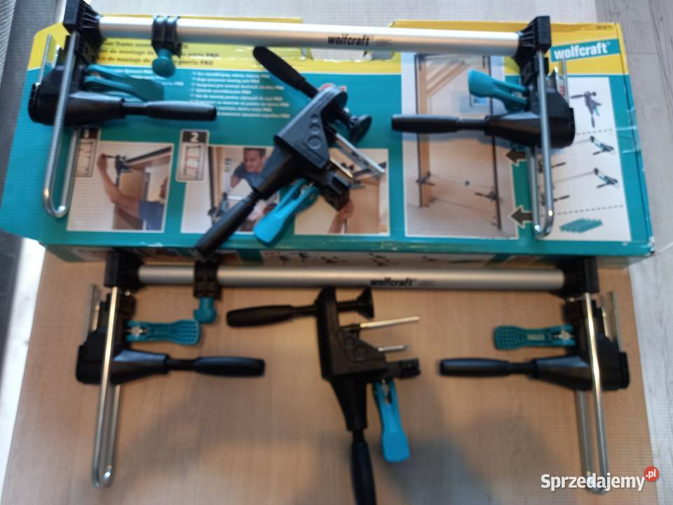 Zestaw montażowy do ościeżnic futryn Wolfcraft Chodzież sprzedam