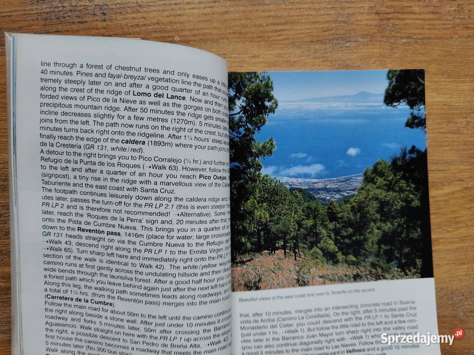 La Palma Klaus Anette Wolfsperger Rother Mapy i przewodniki Kraków sprzedam