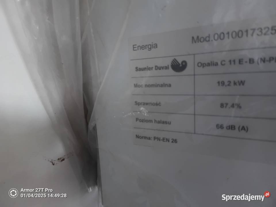Podgrzewacz gazowy Saunier Duval Nowy Sącz sprzedam