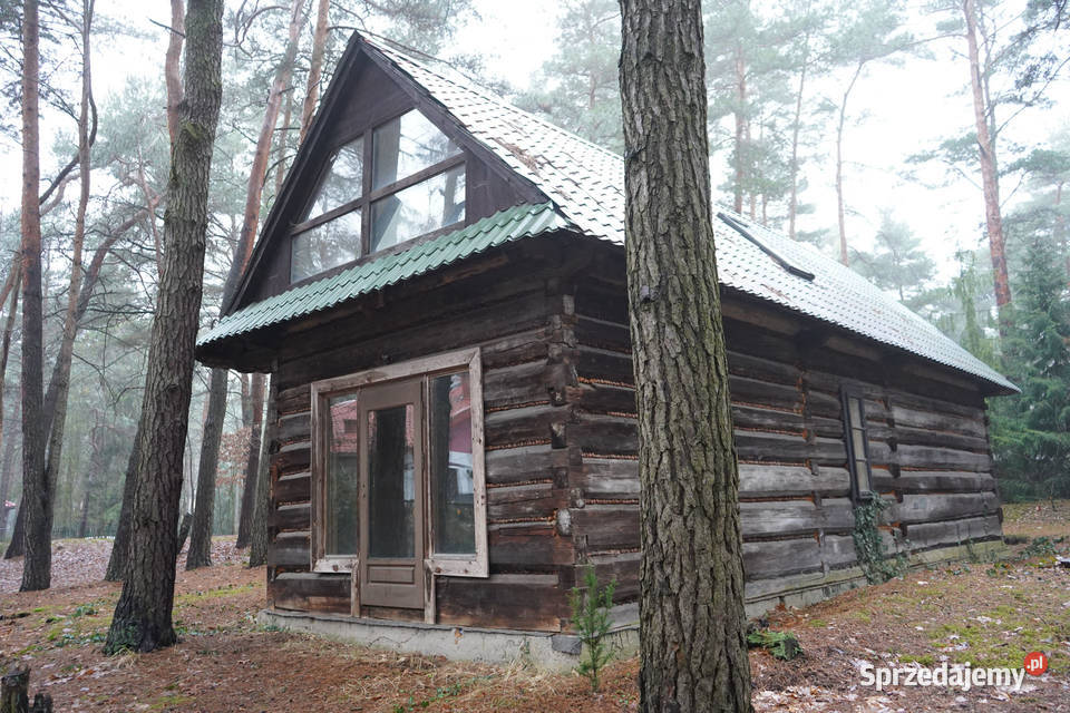 Dom z bali do rozbiórki przeniesienia mazowieckie Magdalenka sprzedam