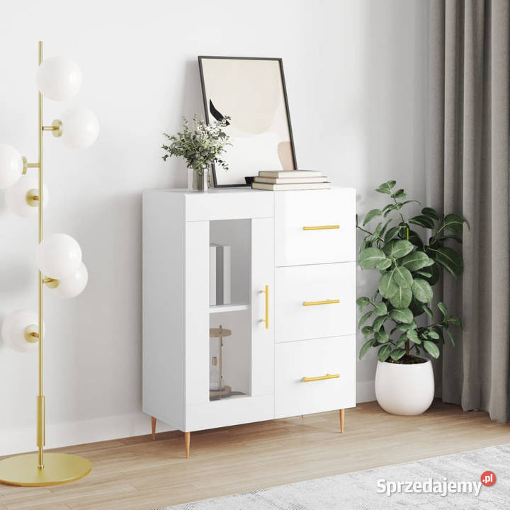 Szafka biała połysk 695x34x90 materiał Warszawa