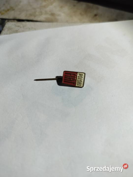 Fiat 125p 126p logo na odziez 8x12mm