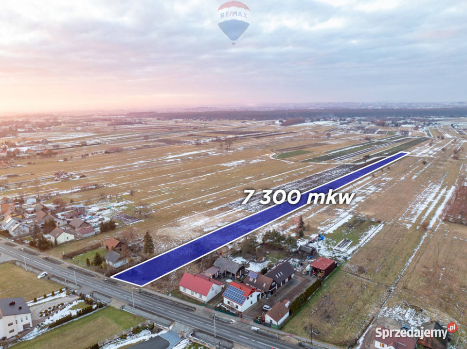 Działka BudRolna w Zabierzów Bocheński