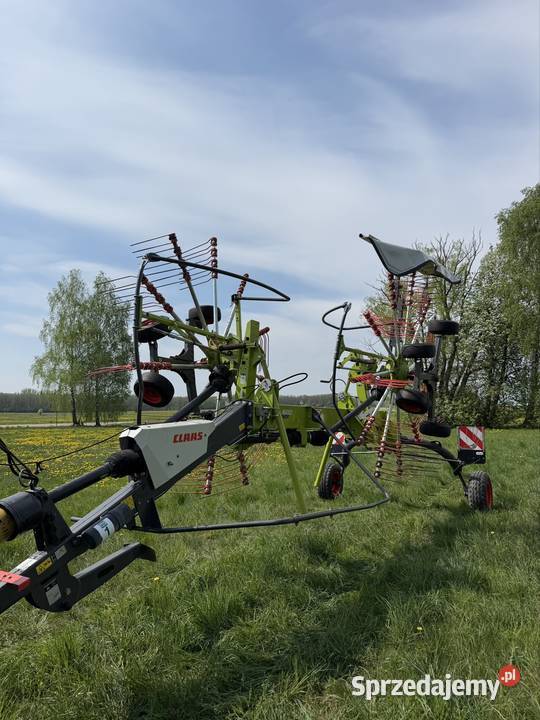 Zgrabiarka 2 gwiazdowa CLAAS Liner 1600 2017r nieuszkodzony Trofimówka sprzedam