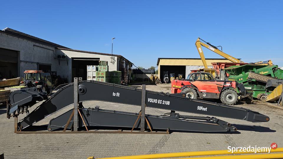 Ramie long reach 155m z łyżką do koparki Volvo Sochaczew sprzedam