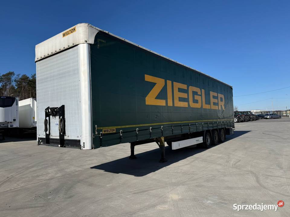 Naczepa firanka Wielton Mega COIL MULDA 2018r Józefów