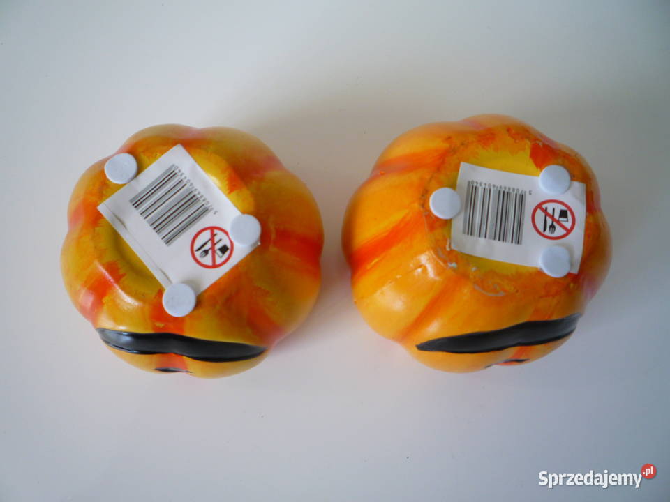 Nowe 2 sztuki doniczki osłonki ceramiczne Dynia sprzedam