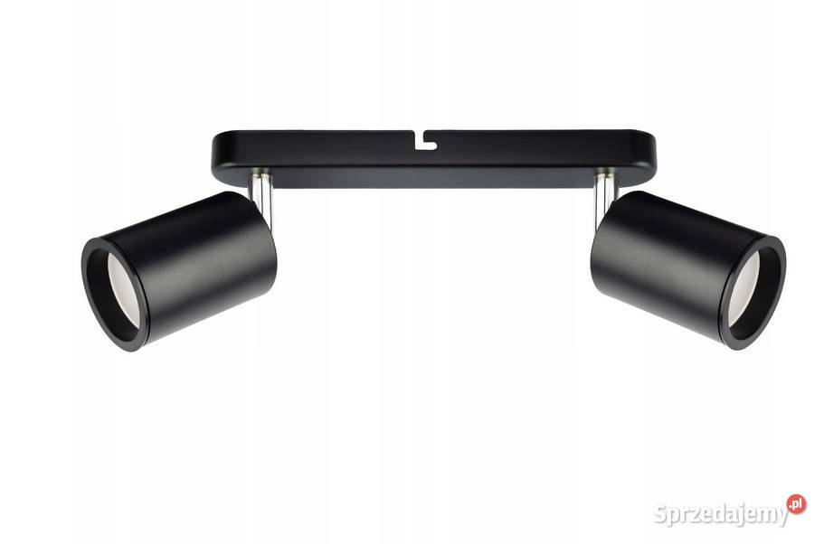 Lampa sufitowa szyna 2x GU10 opraważarówki Oświetlenie sprzedam