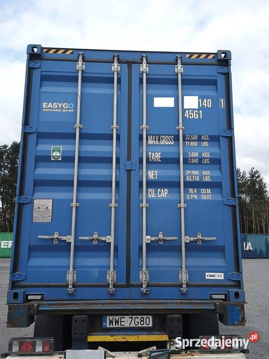40HC KONTENER PRODUKCJI 2022 Małaszewicze Duże