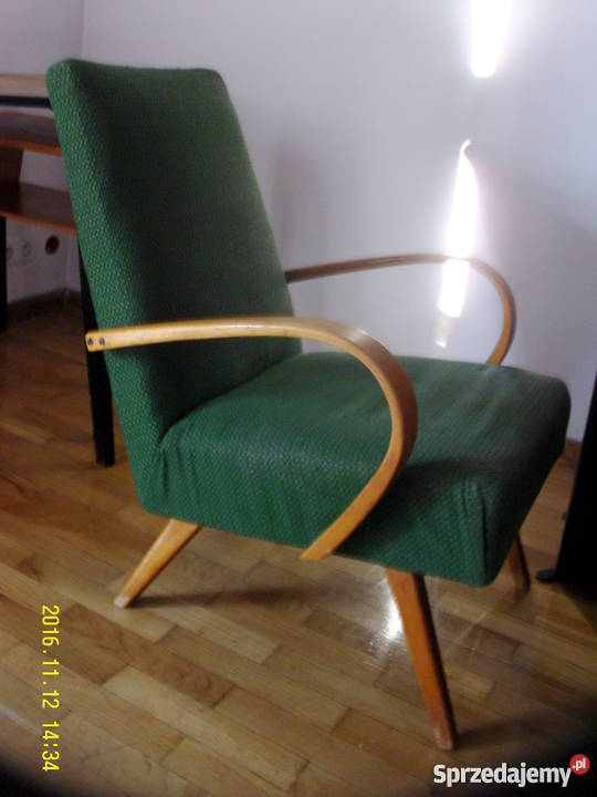 Fotel l6070te gięte podłokietnikisprężyny loft 62cm Warszawa sprzedam