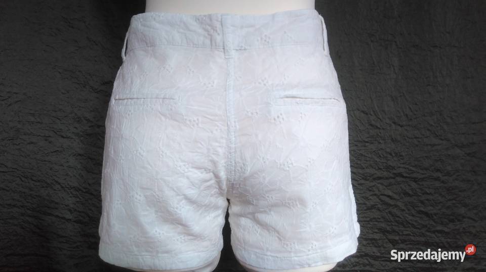 SPODENKI białe HAFT r 3638 damskie Bawełna NOWE Białystok