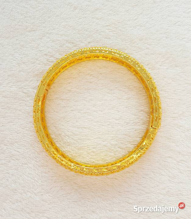 Nowa bransoletka bransoleta arabska złoty kolor Szczecin