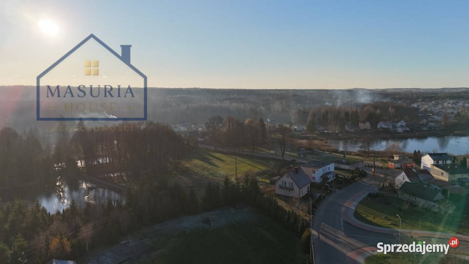 Duża działka budowlana z własnym stawem budowlana Rybno