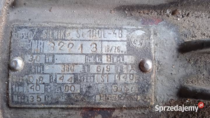 Silnik elektryczny 3 kw 3 fazowy obr 1405 Lublin